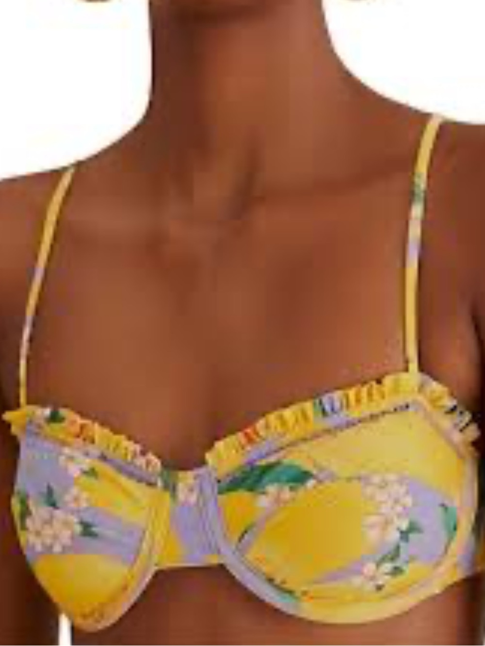 Farm Rio Pietra Floral Underwire Bikini Top